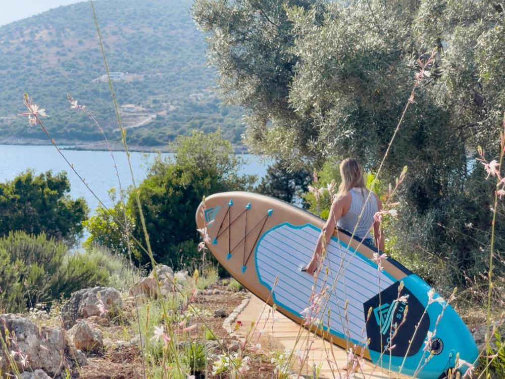 Zidanos Luxurious Sea Front Villa Marandokhórion Kültér fotó