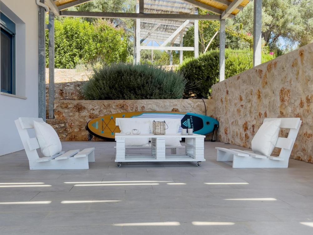 Zidanos Luxurious Sea Front Villa Marandokhórion Kültér fotó