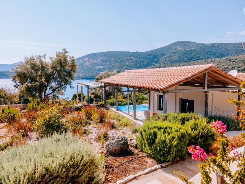 Zidanos Luxurious Sea Front Villa Marandokhórion Kültér fotó